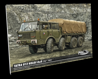 Obraz č. 21 - TATRA 813 KOLOS 8x8 (1967 - 1982) 100 x 70 cm