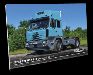 Obraz č. 22 - TATRA 815 N51 4x4 tahač návěsů (1982 - 1997) 100 x 70 cm