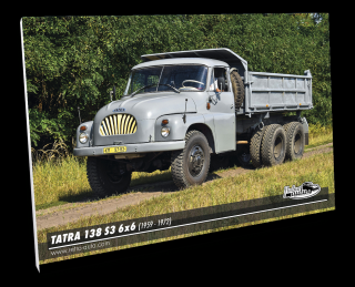 Obraz č. 26 - Tatra 138 S3 6x6 (1959 - 1972) 100 x 70 cm