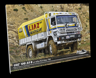 Obraz č. 27 - LIAZ 100.55 D pro Rallye Paříž-Dakar 1985 100 x 70 cm