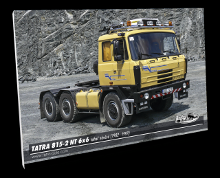 Obraz č. 30 - TATRA 815-2 NT 6x6 tahač návěsů (1982 - 1997) 100 x 70 cm