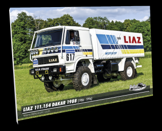 Obraz č. 45 - LIAZ 111.154 DAKAR 1988 (1986 - 1996) 100 x 70 cm