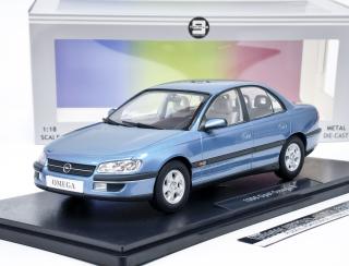 Opel Omega B (1996) polar blue metallic Triple9 1:18