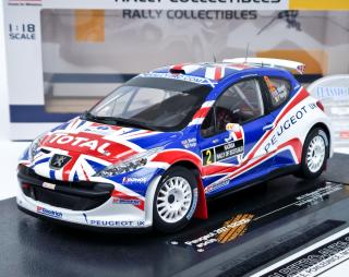 Peugeot 207 S2000 #2 K.Meeke/P.Nagle Rally of Scotland 2010 Sun Star 1:18
