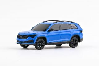 Plasťáček Škoda Kodiaq FL Modrá ABREX 1:43