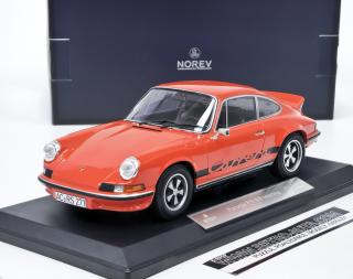 Porsche 911 2.7 Carrera RS (1973) oranžová/dekor NOREV 1:18 (Limitovaná edice 300 ks)