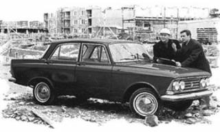 Premium ClassiXXs Moskvič 408 IE (1966) - Modrá 1:18