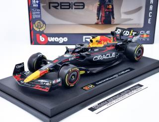 Red Bull RB19 Oracle Red Bull Racing #1 M.Verstappen GP Abu Dhabi 2023 - Bburago 1:18 (s figurkou jezdce)