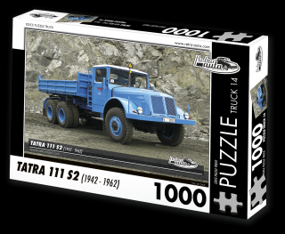 Retro-Auta Puzzle BUS 1 - ŠKODA 706 RTO (1968) 1000 dílků