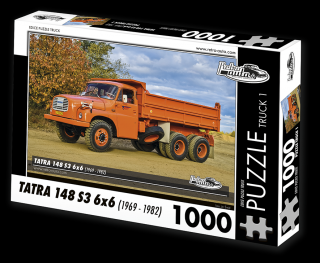 Retro-Auta Puzzle BUS 1 - ŠKODA 706 RTO (1968) 1000 dílků