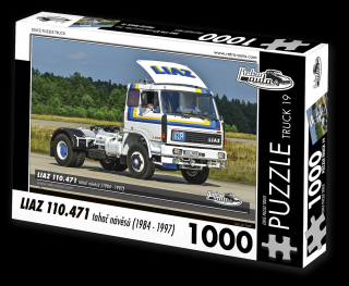 Retro-Auta Puzzle BUS 1 - ŠKODA 706 RTO (1968) 1000 dílků