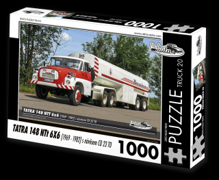 Retro-Auta Puzzle BUS 1 - ŠKODA 706 RTO (1968) 1000 dílků
