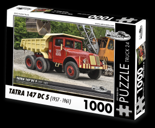 Retro-Auta Puzzle BUS 1 - ŠKODA 706 RTO (1968) 1000 dílků