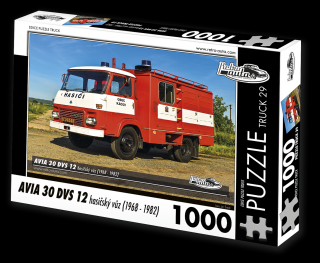 Retro-Auta Puzzle BUS 1 - ŠKODA 706 RTO (1968) 1000 dílků