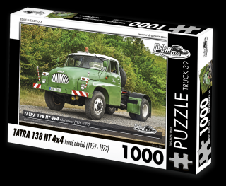 Retro-Auta Puzzle BUS 1 - ŠKODA 706 RTO (1968) 1000 dílků