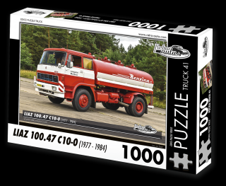 Retro-Auta Puzzle BUS 1 - ŠKODA 706 RTO (1968) 1000 dílků
