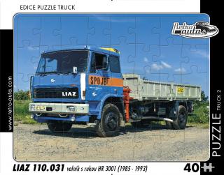 Retro-Auta Puzzle BUS 1 - ŠKODA 706 RTO (1968) 40 dílků