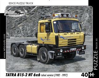 Retro-Auta Puzzle BUS 1 - ŠKODA 706 RTO (1968) 40 dílků
