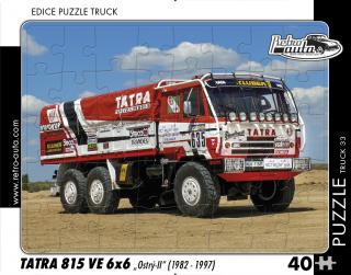 Retro-Auta Puzzle BUS 1 - ŠKODA 706 RTO (1968) 40 dílků