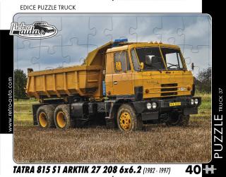 Retro-Auta Puzzle BUS 1 - ŠKODA 706 RTO (1968) 40 dílků