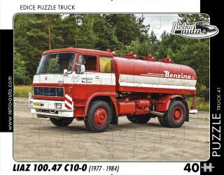 Retro-Auta Puzzle BUS 1 - ŠKODA 706 RTO (1968) 40 dílků