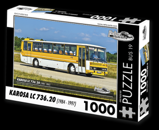 Retro-Auta Puzzle BUS 17 - KAROSA ŠD 11 (1979) 1000 dílků