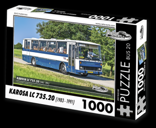 Retro-Auta Puzzle BUS 17 - KAROSA ŠD 11 (1979) 1000 dílků