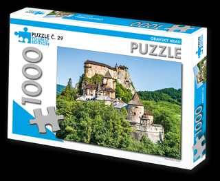 Retro-Auta Puzzle BUS 17 - KAROSA ŠD 11 (1979) 1000 dílků