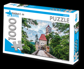 Retro-Auta Puzzle BUS 17 - KAROSA ŠD 11 (1979) 1000 dílků