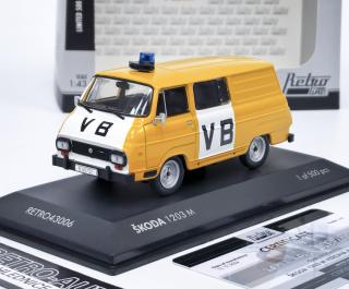 Retro line ŠKODA 125 L (1988) 1:43 - stříbrná (exportní verze)