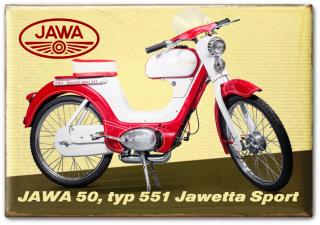 Rouklin Magnetka - JAWA 50, typ 551 Jawetta Sport