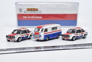 Set Fiat France Rally 1974 - Brekina 1:87