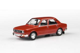 Škoda 105 L (1977) - Červená Paprika ABREX 1:43 (Modely z Německé distribuce!)