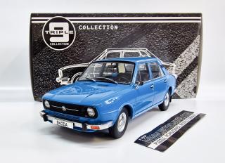 Škoda 105 L (1977) Modrá Triple9 1:18 (JIŽ SKLADEM!!!)