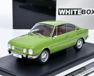 Škoda 110 R (1970) zelená Whitebox 1:24_ (Naskladňujeme další kusy - odesíláme od 2.4.2025)