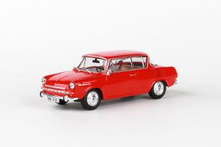Škoda 1100 MBX (1969) - Červená Oranžová ABREX 1:43