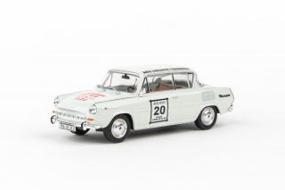 Škoda 1100 MBX (1969) Retro Městečko 2020 - ABREX 1:43 (Modely z jiné distribuce!)