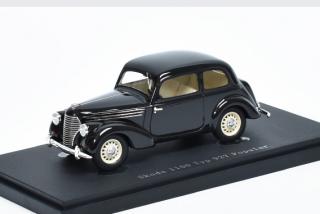 Škoda 1100 Type 927 Popular (1938) černá - AUTOCULT 1:43 (Limitovaná edice )