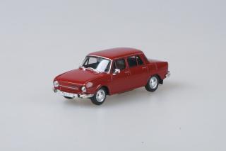 Škoda 110L (1973) - Červená Cihlová ABREX 1:43 (dovoz z DE)