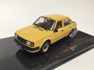 Škoda 120 L (1983) - Tmavě Žlutá IXO 1:43 (Modely z německé distubice)