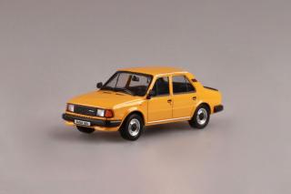 Škoda 120 L (1984) - Žlutá Podzimní ABREX 1:43 (Modely z Německé distribuce!)