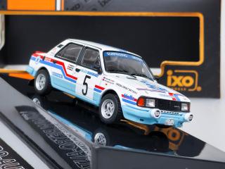 Škoda 130 L, No.5, Rallye Bohemia, J.Haugland/B.Willis, 1988 IXO 1:43 (JIŽ SKLADEM!!!)