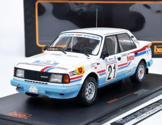 Škoda 130 LR, No.21, WRC, Rally Acropolis 1986,L.Křeček/B.Motl IXO 1:18