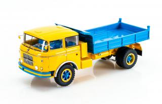 Škoda 706 RTS 1 (1961 - 1969) žlutá/modrá AUTOCULT  1:43
