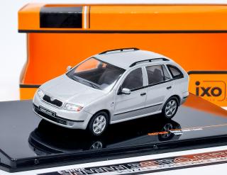 Skoda Fabia COMBI - stříbrná IXO 1:43
