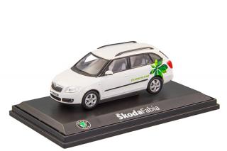 Škoda Fabia II Combi (2008) - Green Line ABREX 1:43 (Doskladněno z jiné distribuce!)