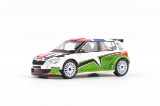 Škoda Fabia II FL S2000 (2010) Škoda UK &quot;Mikkelsen&quot; Design 2011 ABREX 1:43