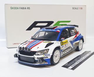 Škoda Fabia R5 n. 4 Barum Rally 2018 1:18 (JIŽ SKLADEM!!!)