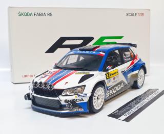 Škoda Fabia R5 n. 4 Barum Rally 2018 1:18