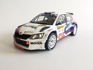 Škoda Fabia R5 - n. 9 Barum Rallye Zlín 2017 FOX18 1:18